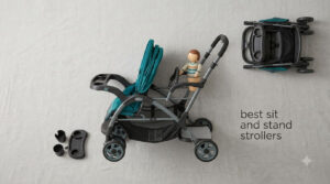 best sit and stand strollers