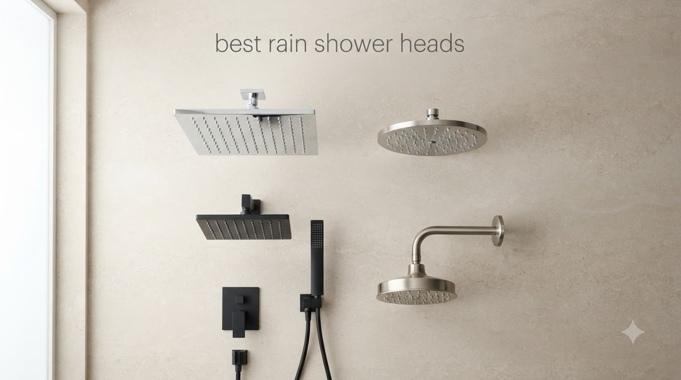 best rain shower heads