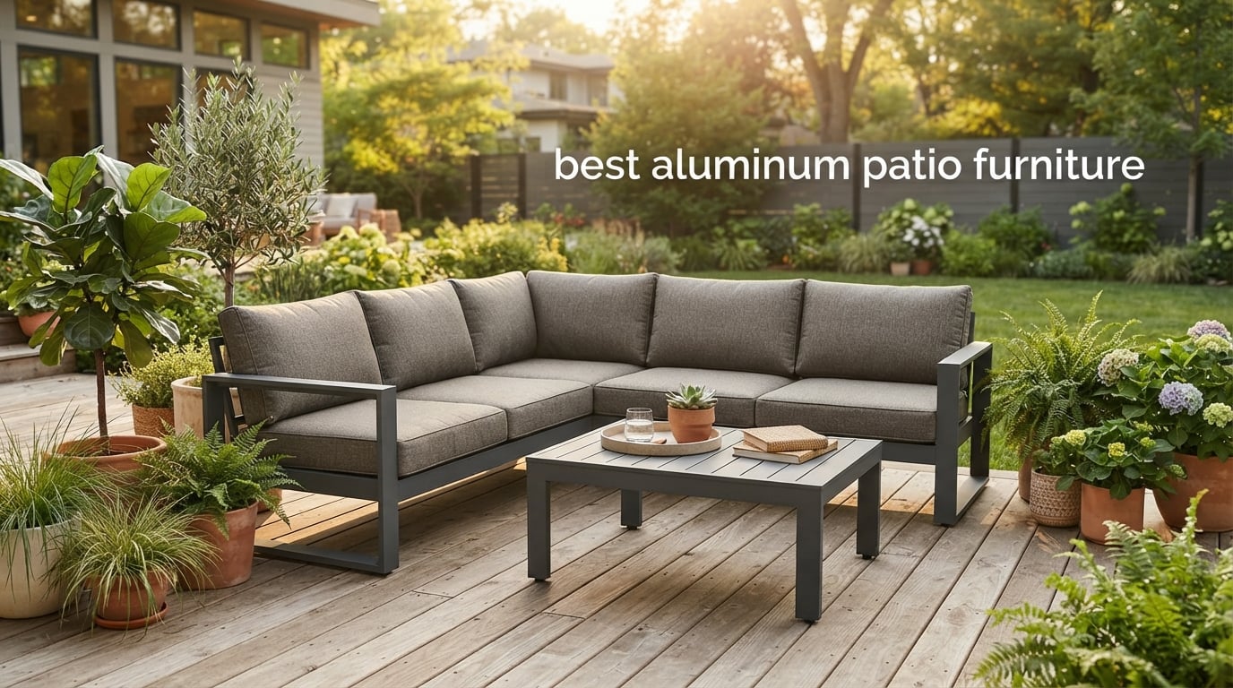 best aluminum patio furniture