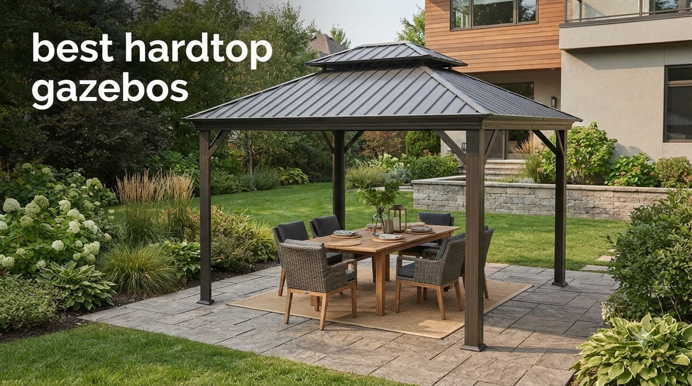 best hardtop gazebos