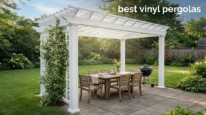 best vinyl pergolas