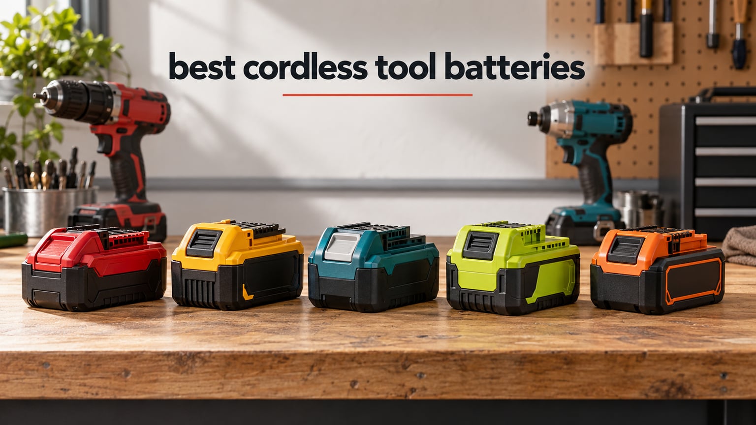 best cordless tool batteries
