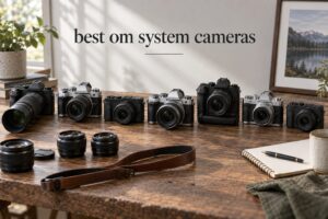 best om system cameras