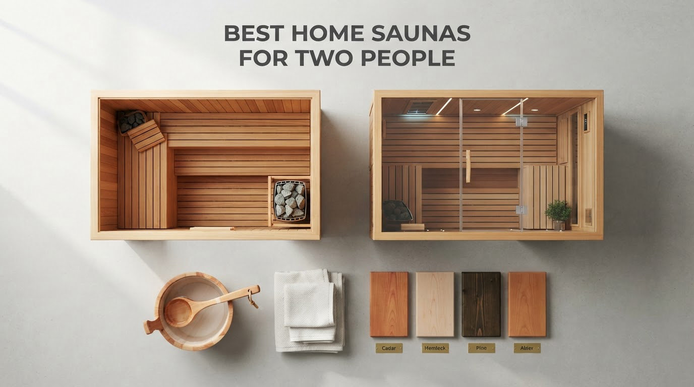 best home saunas for two people