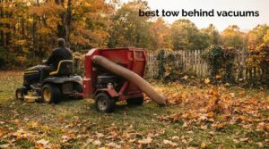 best tow behind vacuums