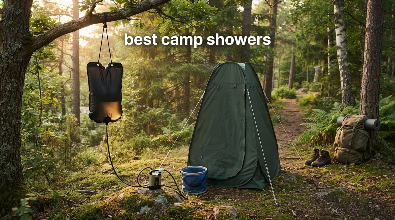 best camp showers
