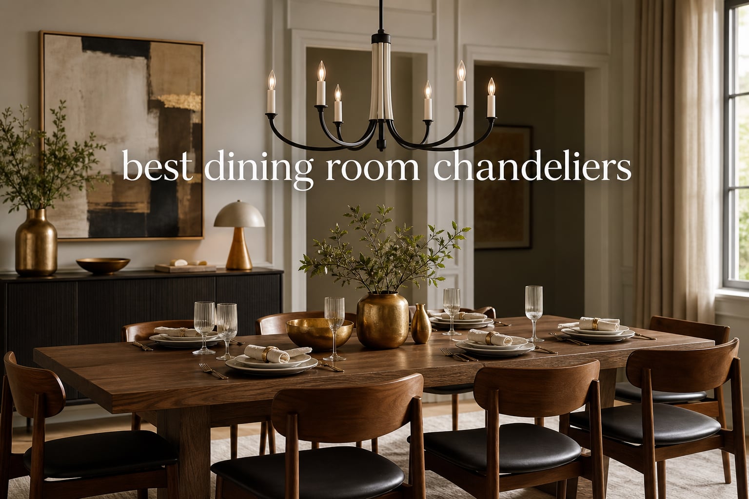 best dining room chandeliers