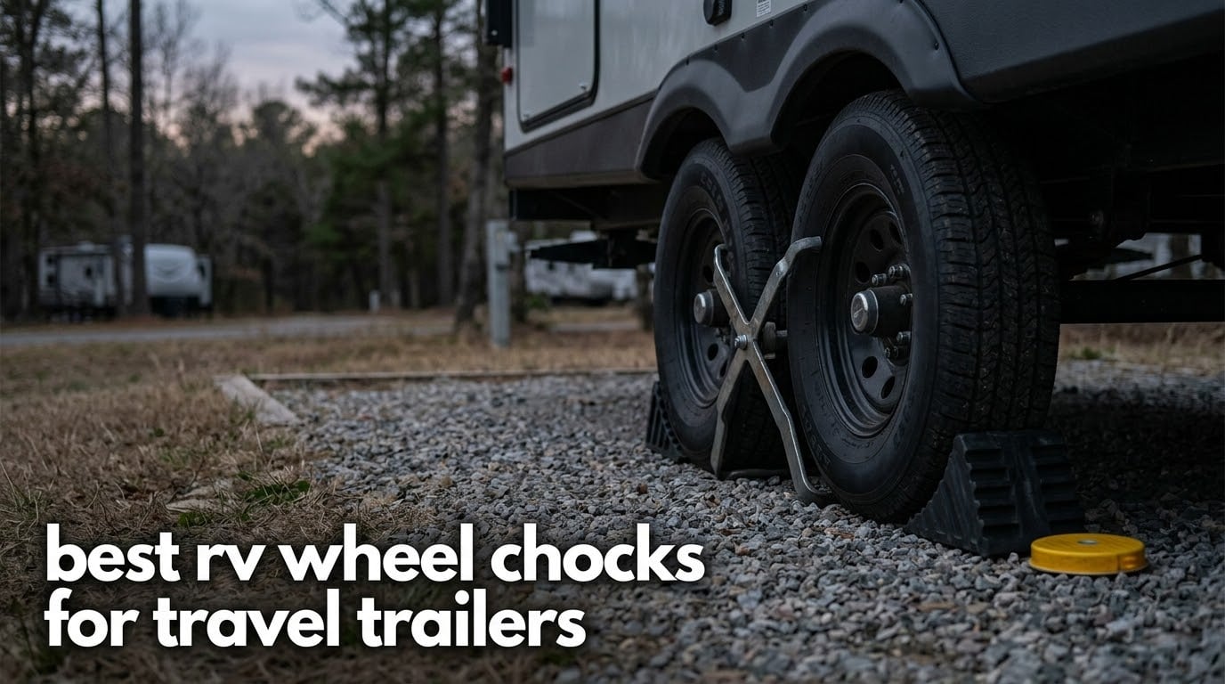 best rv wheel chocks for travel trailers