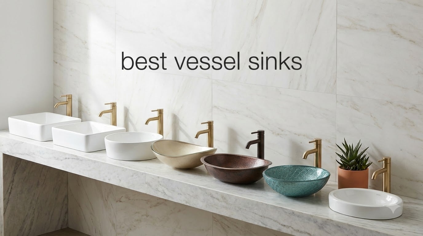 best vessel sinks
