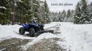 best atv plows