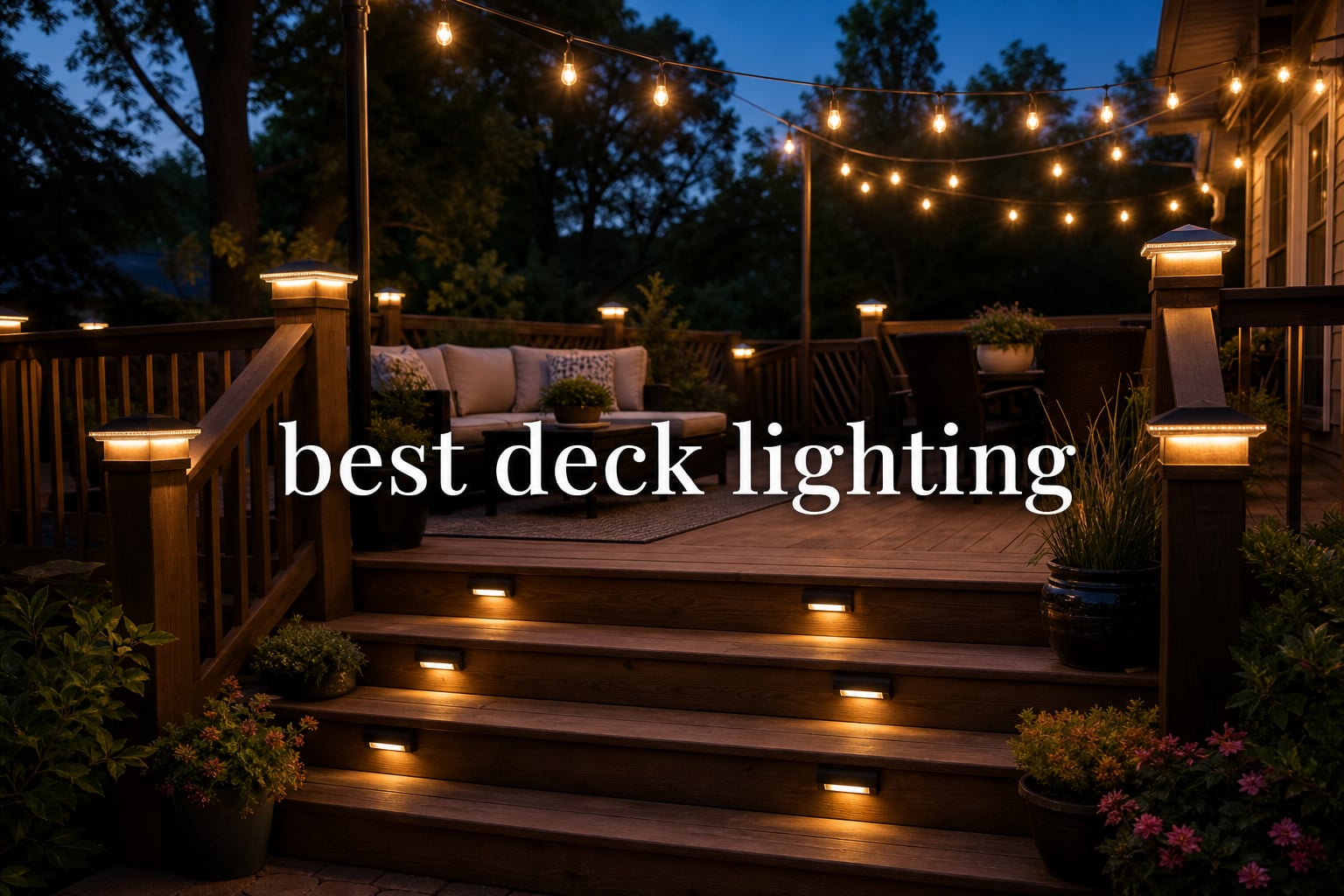 best deck lighting