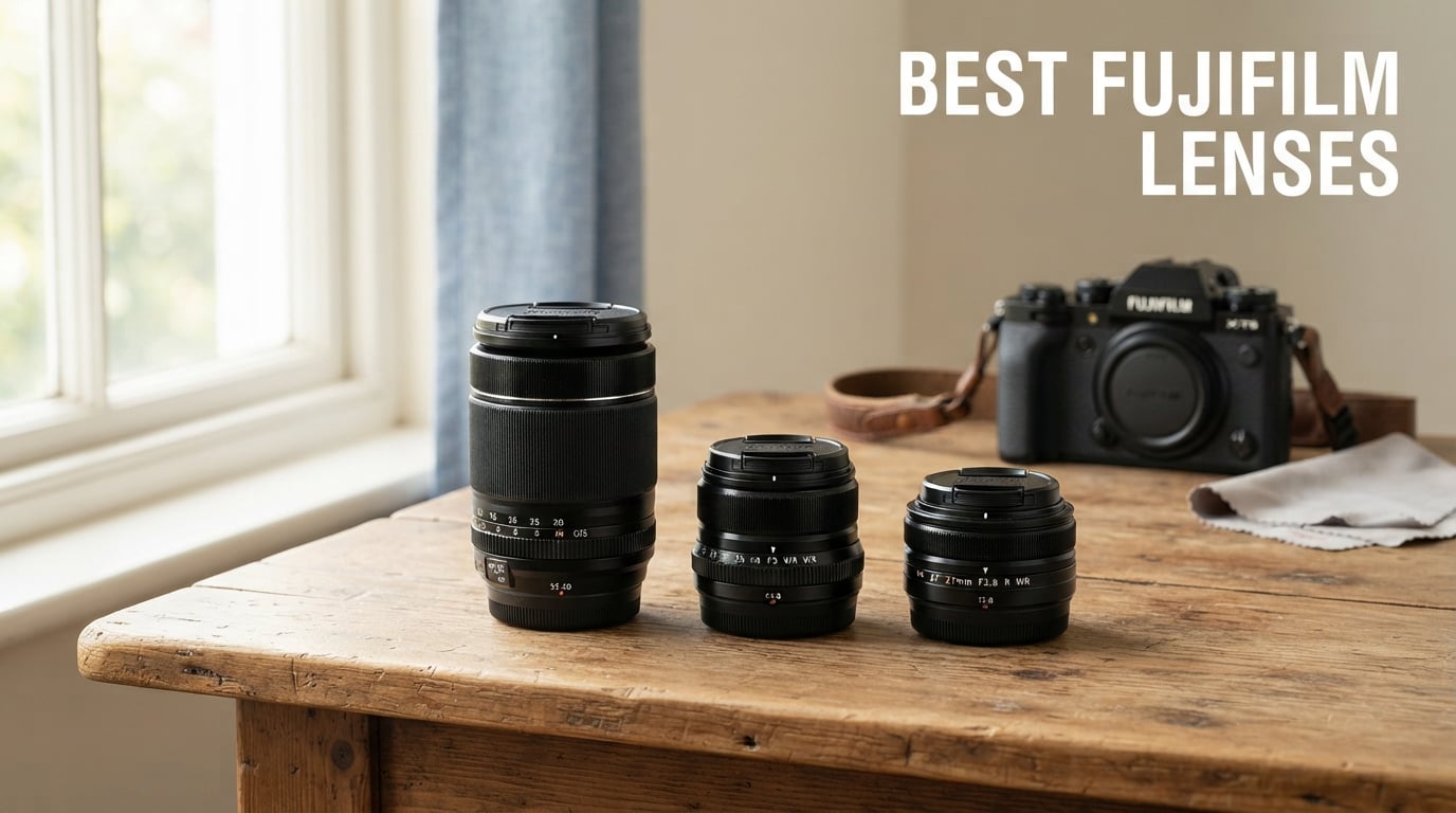 best fujifilm lenses