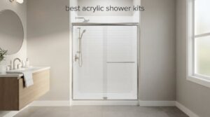 best acrylic shower kits