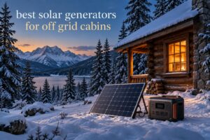 best solar generators for off grid cabins
