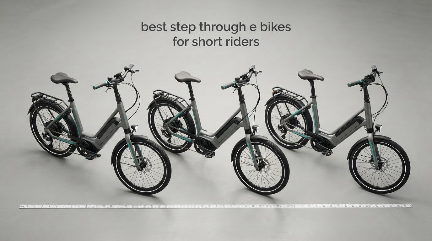 best step through e bikes for short riders