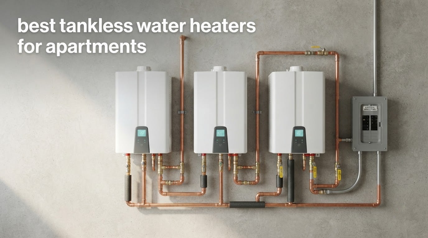 best tankless water heaters for apartments