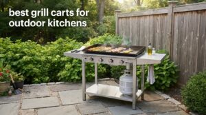 best grill carts for outdoor kitchens
