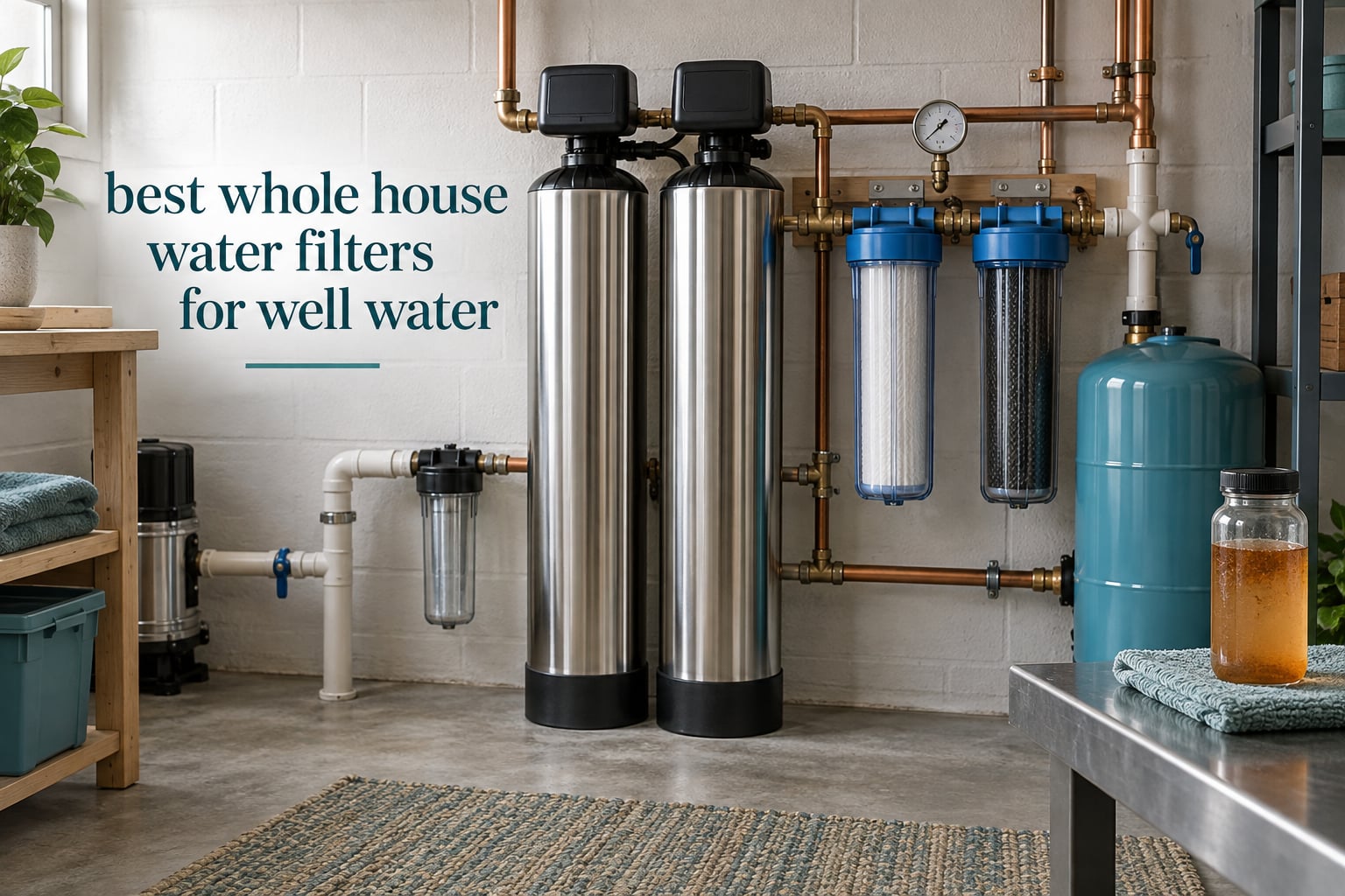best whole house water filters for well water