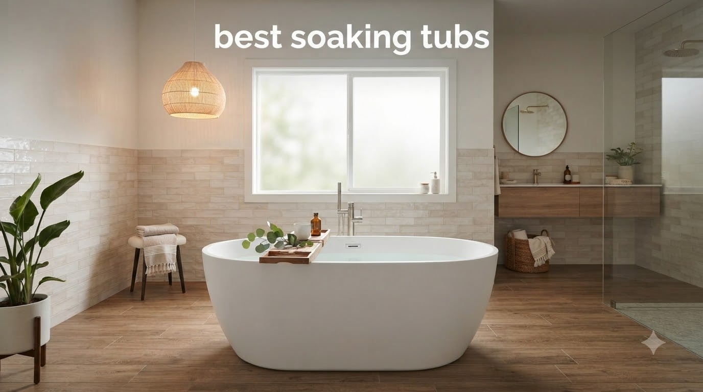 best soaking tubs