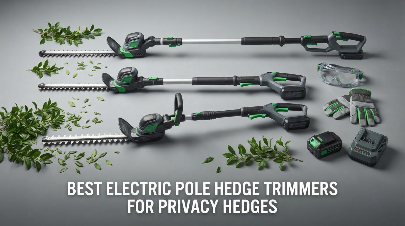 best electric pole hedge trimmers for privacy hedges