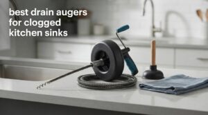best drain augers for clogged kitchen sinks