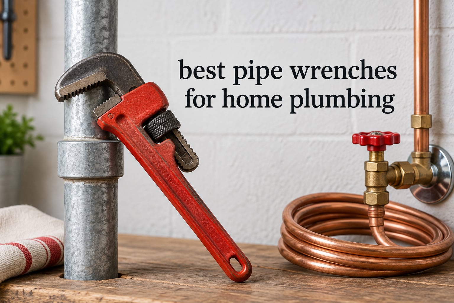 best pipe wrenches for home plumbing