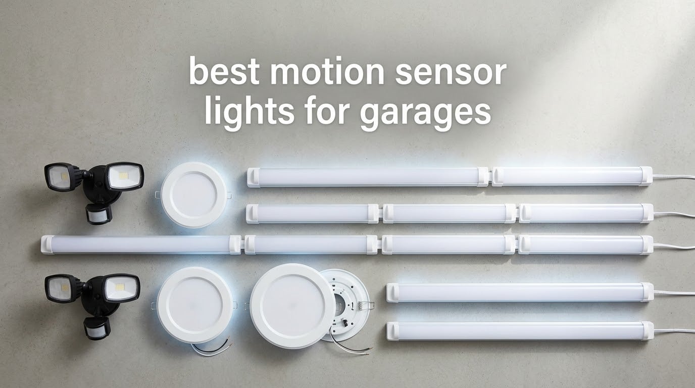 best motion sensor lights for garages