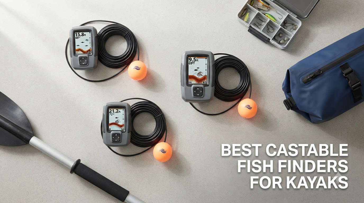 best castable fish finders for kayaks