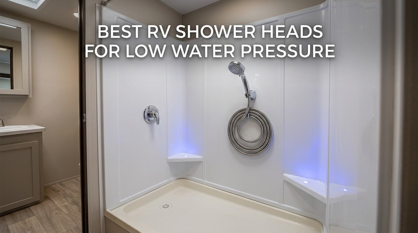 best rv shower heads for low water pressure