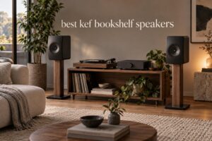 best kef bookshelf speakers