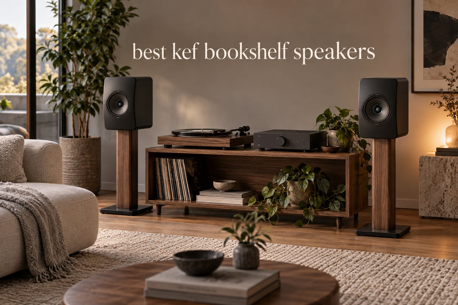 best kef bookshelf speakers