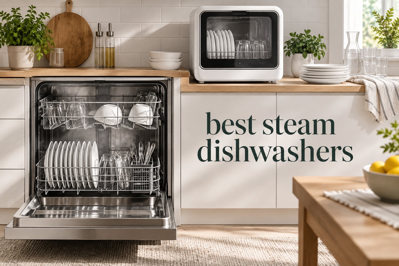 best steam dishwashers