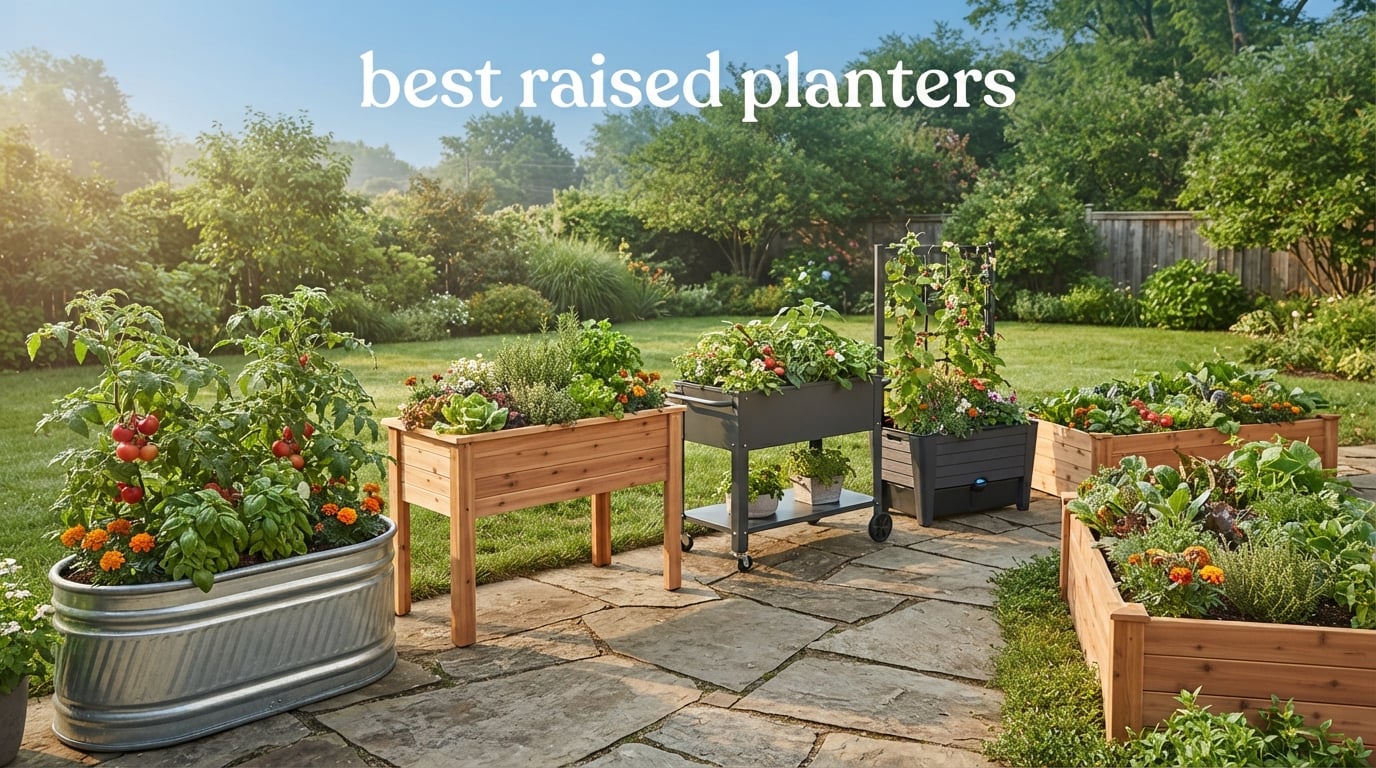 best raised planters