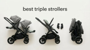 best triple strollers