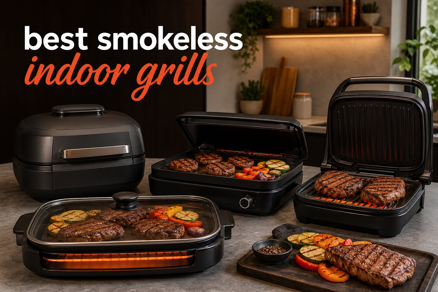 best smokeless indoor grills