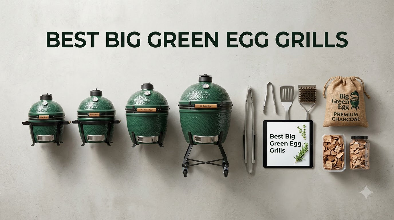 best big green egg grills