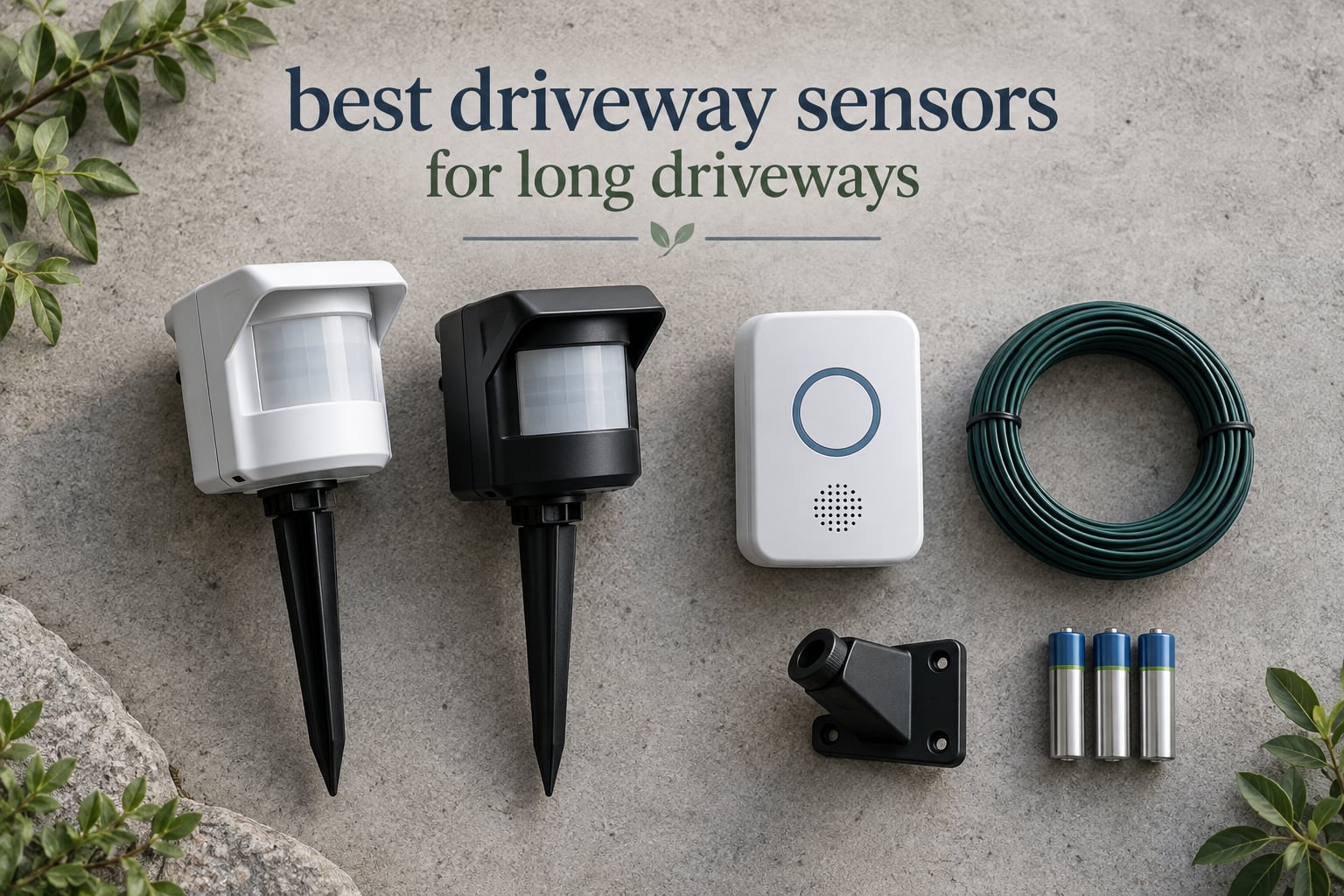 best driveway sensors for long driveways