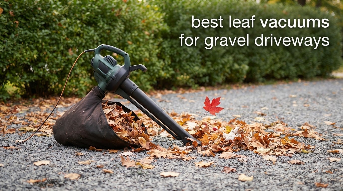 best leaf vacuums for gravel driveways