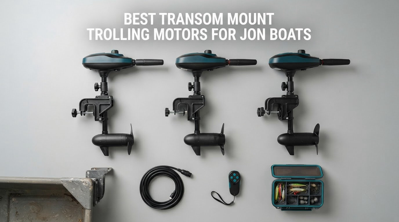 best transom mount trolling motors for jon boats