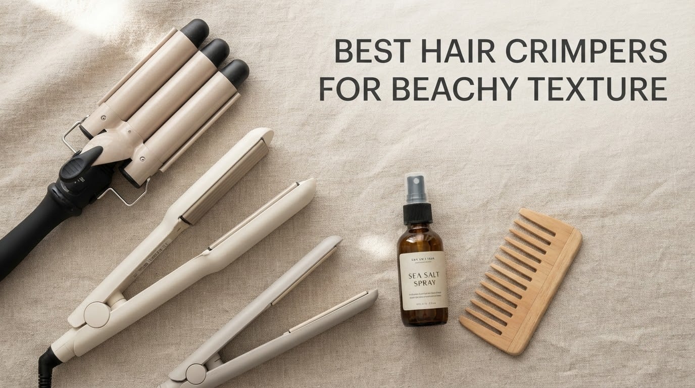 best hair crimpers for beachy texture