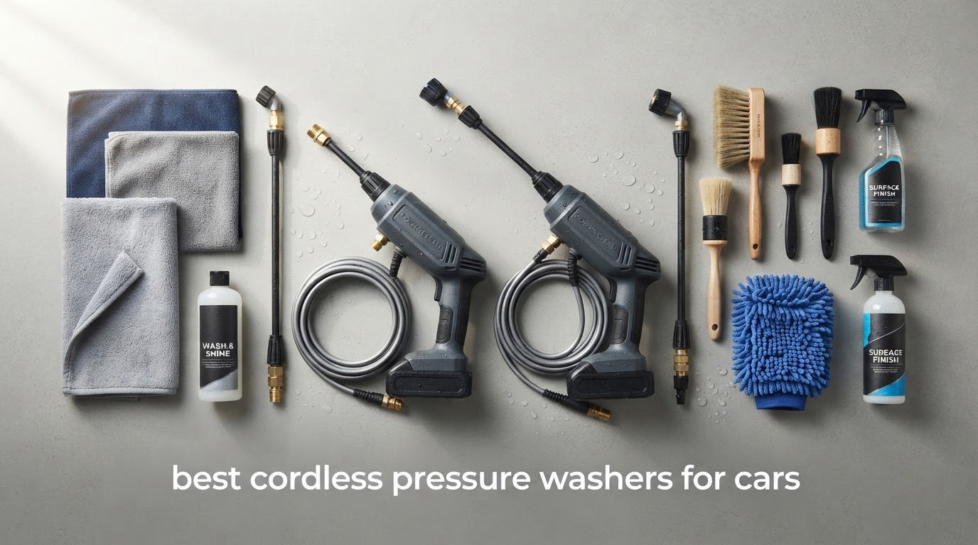 best cordless pressure washers for cars