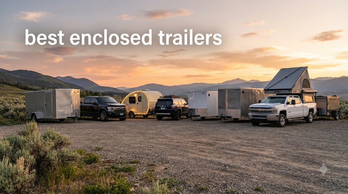 best enclosed trailers