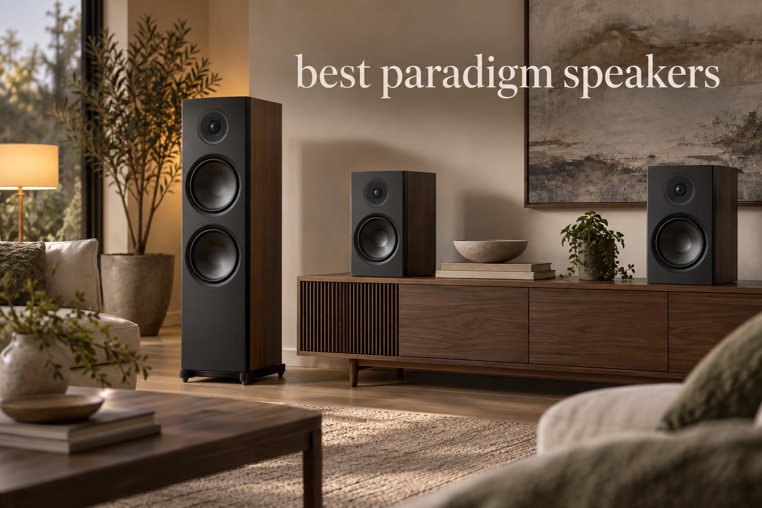 best paradigm speakers