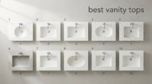 best vanity tops