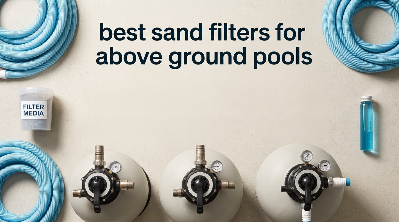 best sand filters for above ground pools
