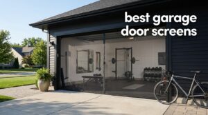 best garage door screens