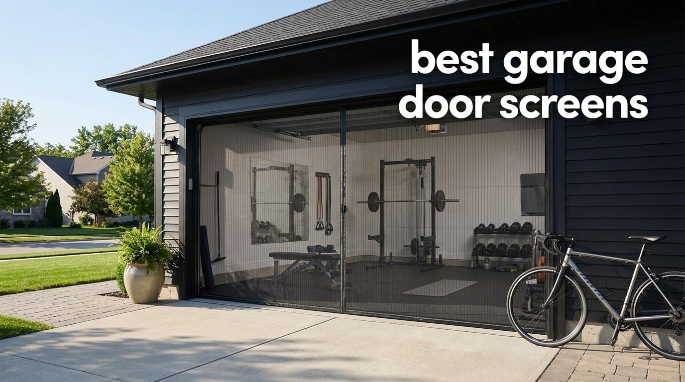 best garage door screens
