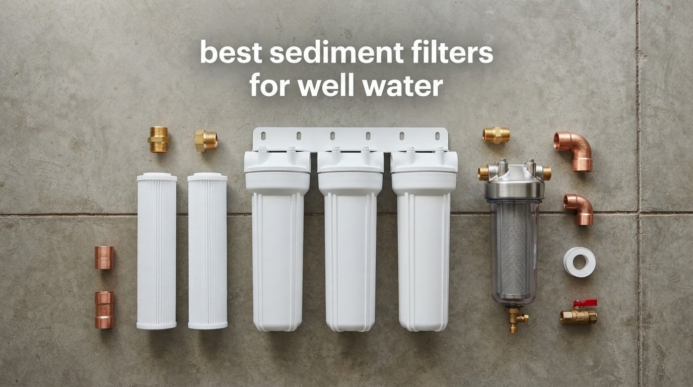 best sediment filters for well water