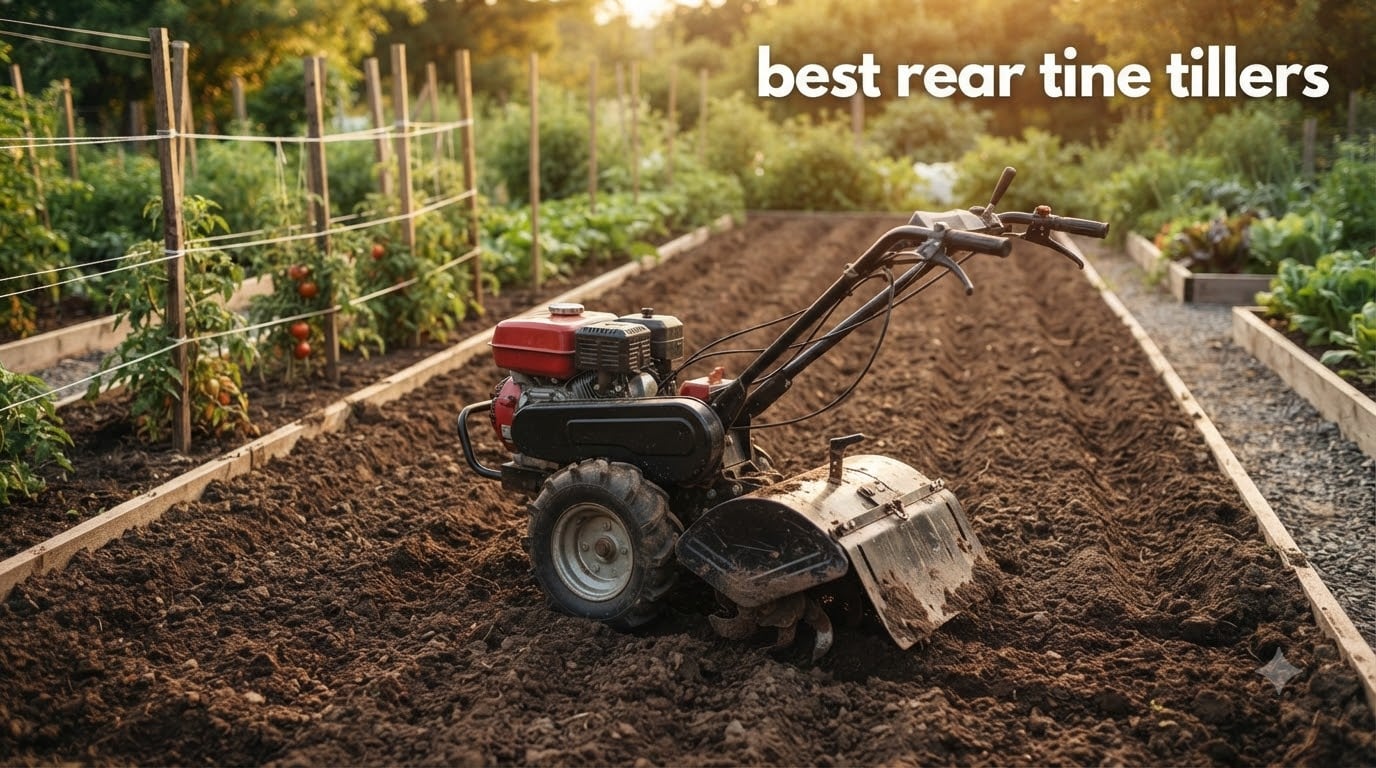 best rear tine tillers