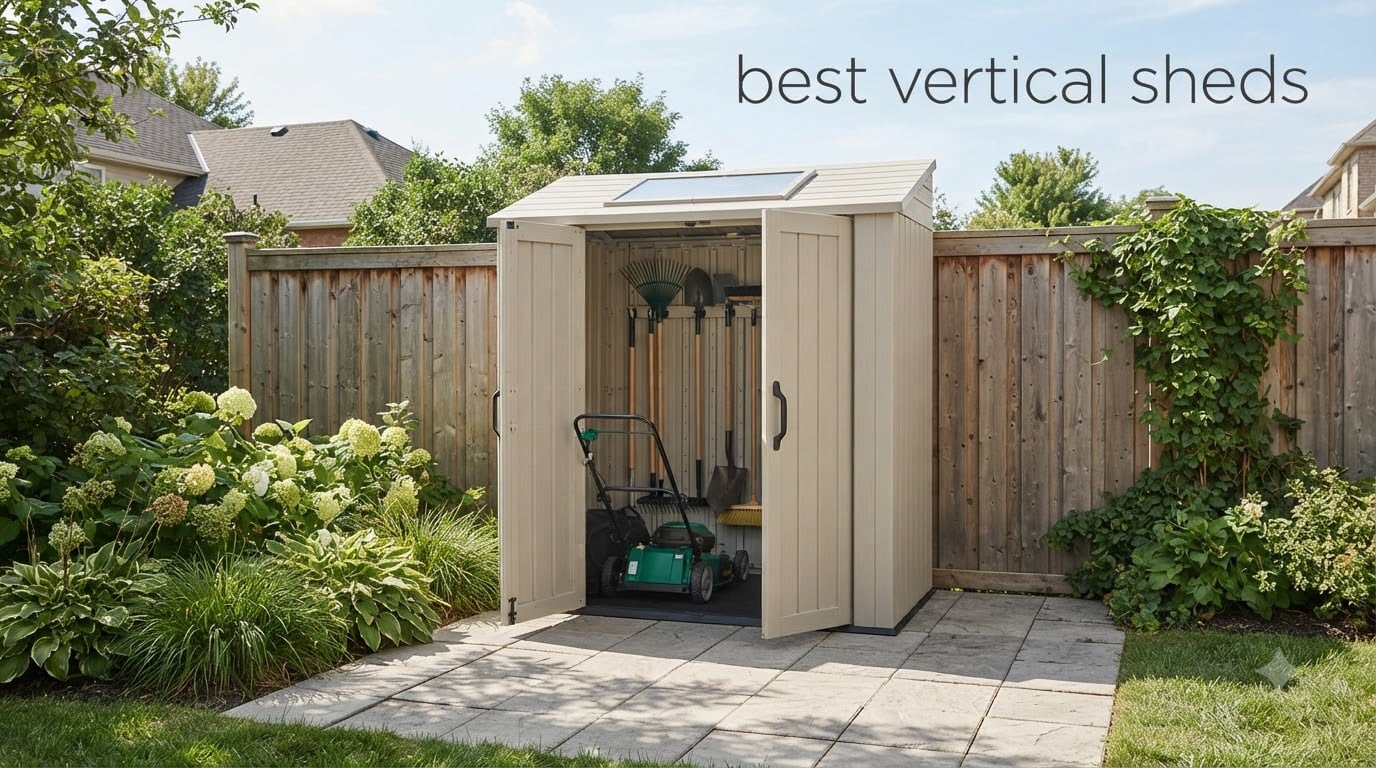 best vertical sheds
